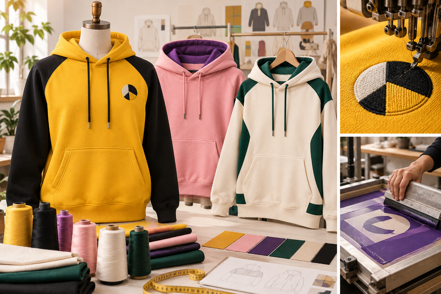 Custom Hoodies — 240 New Designs